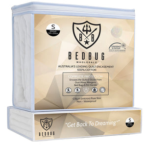 100% Cotton Quilt Cover & Encasement